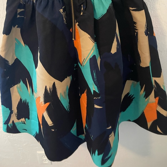 Anthropologie / Moulinette Soeurs / Multicolor Brushstroke Mini Dress - Picture 8 of 16